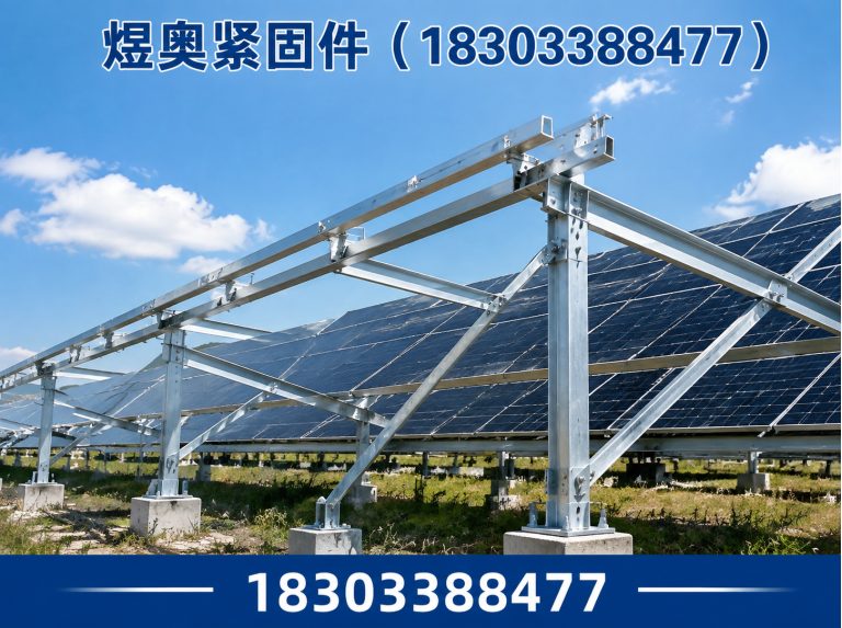 大名县光伏车棚支架展示图