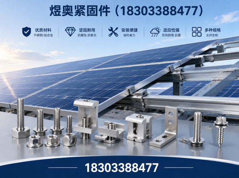 大名县光伏支架展示图
